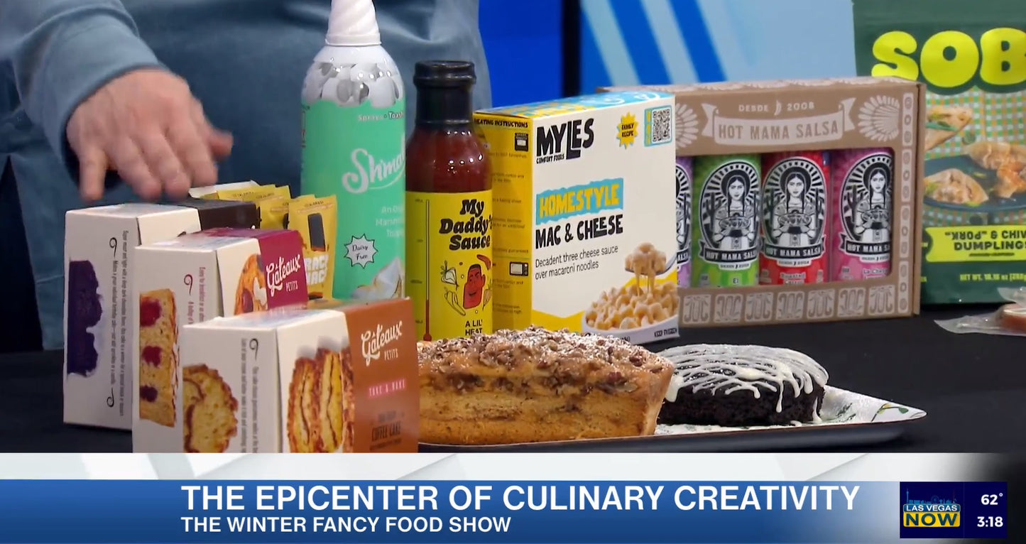 GÂTEAUX featured on local TV spot!